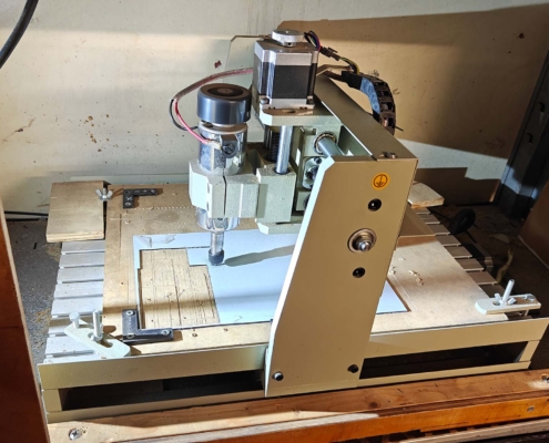 CNC-Gravurmaschine der MS Stubnitz